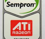 Original AMD Sempron Mobile / ATI / Fujitsu Siemens Sticker [212]