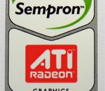 Original AMD Sempron Mobile / ATI / Marvel Wireless Sticker [214]