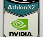 Original AMD 64 Athlon X2 / NVIDIA / Broadcom Sticker [217]