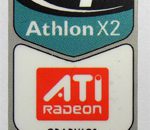 Original AMD 64 Athlon X2 / ATI / Realtek Wireless Sticker [218]