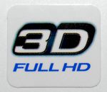 3D Full HD Sticker 18 x 20mm [638]