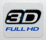 3D Full HD Sticker 18 x 20mm [638]