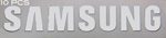 10 pieces of Samsung Metal Sticker / Emblem / Badge 3 x 11mm [788x10]