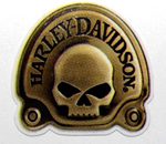 Harley Davidson Skull Sticker 23.5 x 23.5mm [625]