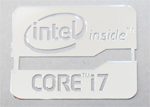 Intel Core i7 Inside Sticker 16.5 x 21mm [647]