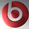 Beats Audio Sticker (RED) 10mm [692]