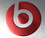 Beats Audio Sticker (RED) 30mm [696]