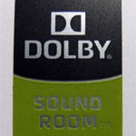 Original Dolby Sound Room Sticker 14 x 20mm [709]
