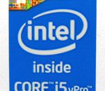 Original Intel Core i5 vPro Inside Sticker 16 x 21mm [745]