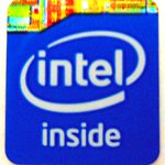 Original 4th Generation Intel Inside Sticker 13 x 15mm [876]