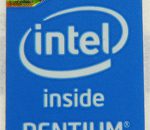 Original 4th Generation Intel Pentium Inside Sticker 16 x 21mm [767]