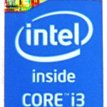 Original 4th Generation Intel Core i3 Inside Sticker 16 x 21mm [769]