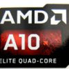 Original AMD A10 Elite Sticker 16 x 20mm [775]