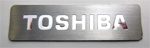 Original Toshiba Sticker / Emblem / Badge 13 x 45mm [780]