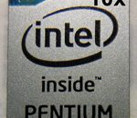 10 pieces of Original Intel Pentium Inside Sticker / Badge / Emblem 12 x 16mm [781x10]