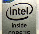Original Intel Core i5 Inside Sticker / Badge / Emblem 12 x 16mm [783]