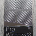 Microsoft Windows 8 Pro Sticker / Badge / Emblem 17 x 23mm [786]