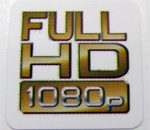 Full HD 1080p Sticker 20 x 20mm [804]