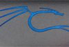 backtrack / KALI Linux Blue Dragon Metal Sticker 27 x 66mm [810]