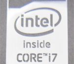 Intel Core i7 Inside Polished Metal Sticker 16 x 21mm [822]