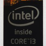 Original 4th Generation Intel Core i3 Inside Sticker 16 x 21mm [825]