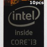 10 pieces of Original 4th Generation Intel Core i3 Inside Sticker 16 x 21mm [825x10]