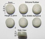 Original Compaq Presario V2000 / M2000 LCD Screw Covers [82]