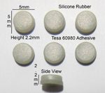 Original Compaq Presario V2000 / M2000 LCD Screw Covers [82]