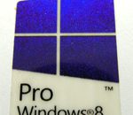 Microsoft Windows 8 Pro Sticker / Badge / Emblem 17 x 23mm [831]