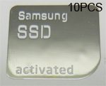 10 pieces of Samsung SSD activated Metal Sticker 18mm x 20mm [836x10]