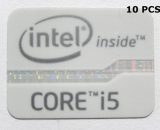 10 pieces of Original Intel Core i5 Inside Sticker White Edition 15.5mm x 21mm [847x10]