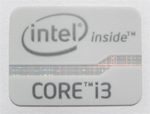 Original Intel Core i3 Inside Sticker White Edition 15.5mm x 21mm [848]