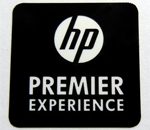 Original Hewlett Packard (HP) Premier Experience Sticker 17 x 17.5mm (867)
