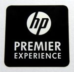 Original Hewlett Packard (HP) Premier Experience Sticker 17 x 17.5mm (867)