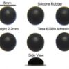 Original HP zd7000,zd8000 series LCD Rubber Screw Covers [86]