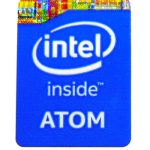 10 pieces of Original Intel ATOM inside Sticker 16 x 21mm [880x10]