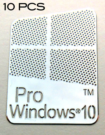 Microsoft Windows 10 Professional (STICKERS)