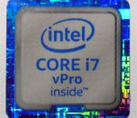 Original Intel Core i7 vPro Inside Sticker 18mm x 18mm [890]