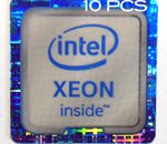 10 pieces of Original Intel XEON Inside Sticker 18mm x 18mm [891x10]