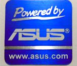 Powered by ASUS Metal Badge 20x 20mm [896]