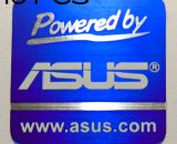 10 pieces of Powered by ASUS Metal Badge 20x 20mm [896x10]