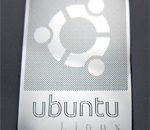 ubuntu Linux metal sticker 19 x 28mm [898]