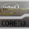 Intel Core i3 Inside metal Sticker 15.5 x 21mm [904]