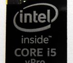 Original Intel Core i5 vPro Inside Sticker 16 x 21mm [906]