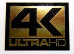 4K Ultra HD Chrome PVC Sticker 16 x 20mm [913]