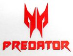 Acer Predator RED metal Sticker 40 x 50mm / 1 5/8" x 2" [917]
