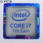 10 pieces of Intel Core i7 7th Gen Inside Sticker 18 x18mm / 11/16" x 11/16" [921x10]