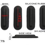 10 Sets of Thinkpad Rubber Feet Set for T440S,T450,T431S,T540,X250,X240,T540P,W540  [923x10]