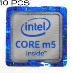 10 pieces of Original Intel Core m5 Inside Sticker 18 x 18mm / 11/16" x 11/16" [929x10]