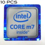 10 pieces of Original Intel Core m7 Inside Sticker 18 x 18mm / 11/16" x 11/16" [930x10]